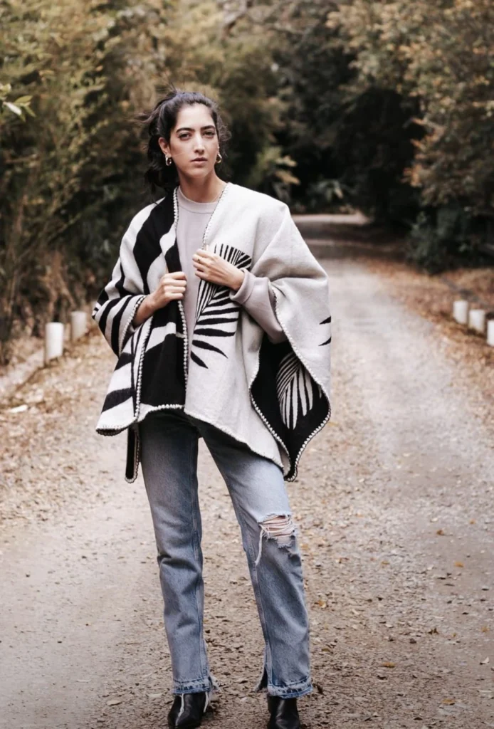 Poncho Natural